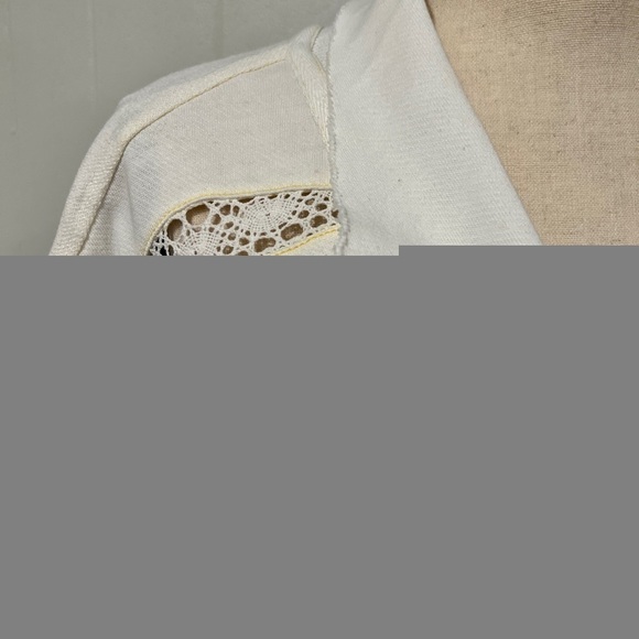 We The Free Lost Cause Cardigan ivory with open front and tie -up closure - Picture 12 of 14